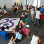 bambini al museo sala pistoletto