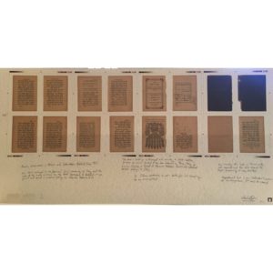 Michael Rakowitz, Imperfect Binding (Rilegatura imperfetta), 2019