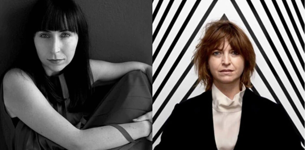 Agnieska Kurant e Marianna Vecellio in conversazione.