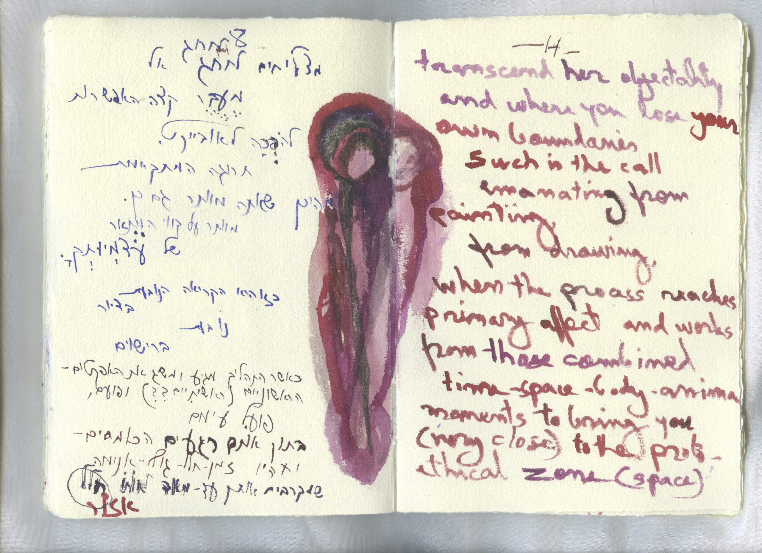 Bracha L. Ettinger. Bracha’s Notebooks - Castello di Rivoli