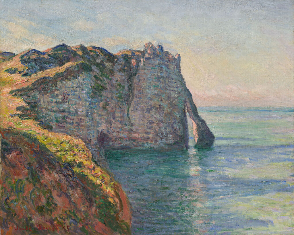 Travelling Artworks. A painting by Claude Monet travels to the Cerruti Collection