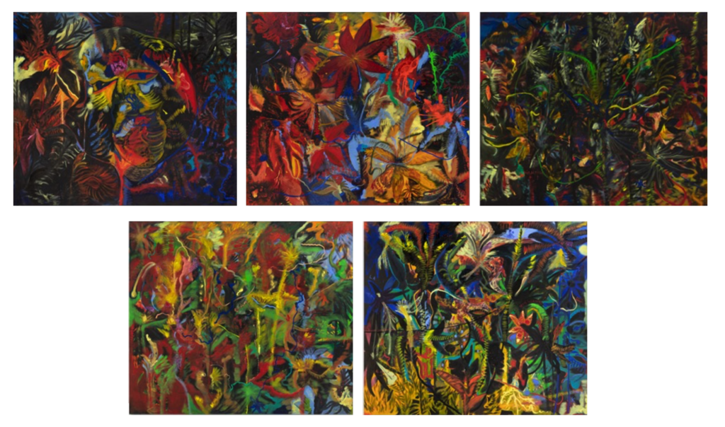 Banda di fiori (Notturno) (Band of Flowers – Nocturne) by Alice Visentin