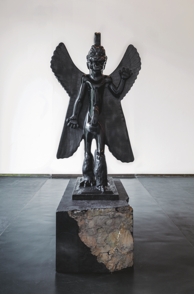 Opera "SS(IZ)m dalla serie Pazuzu" di Roberto Cuoghi