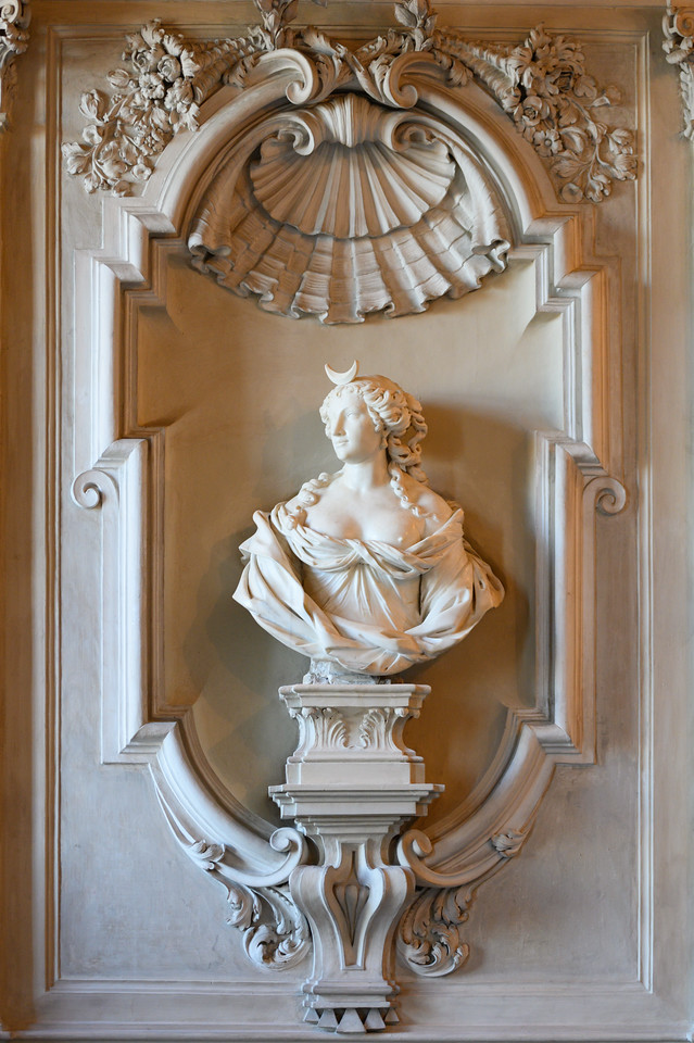 Busto della Seconda Madama Reale foto Giuliano Berti 