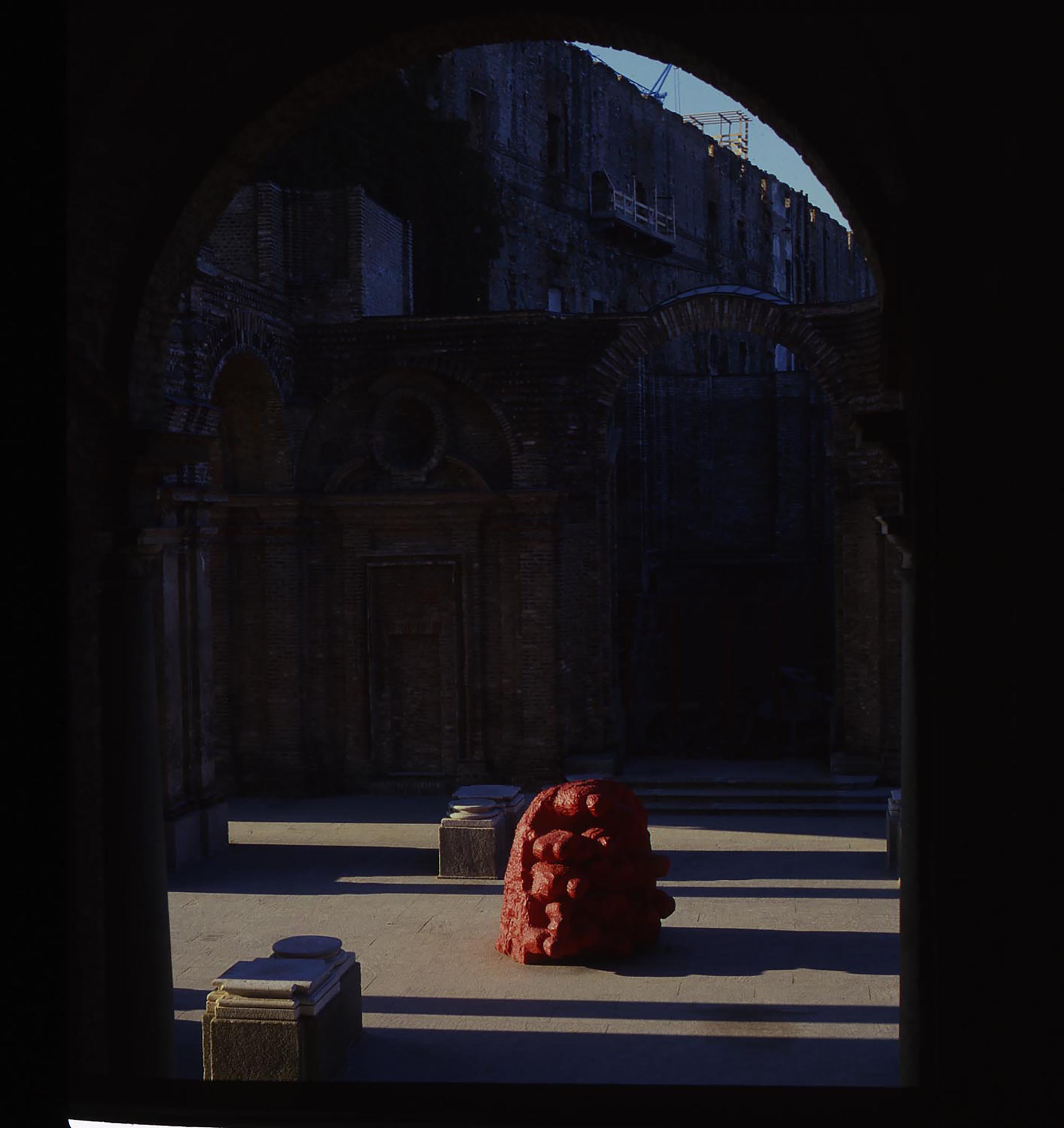 Michelangelo Pistoletto, Teste rosse, 1983