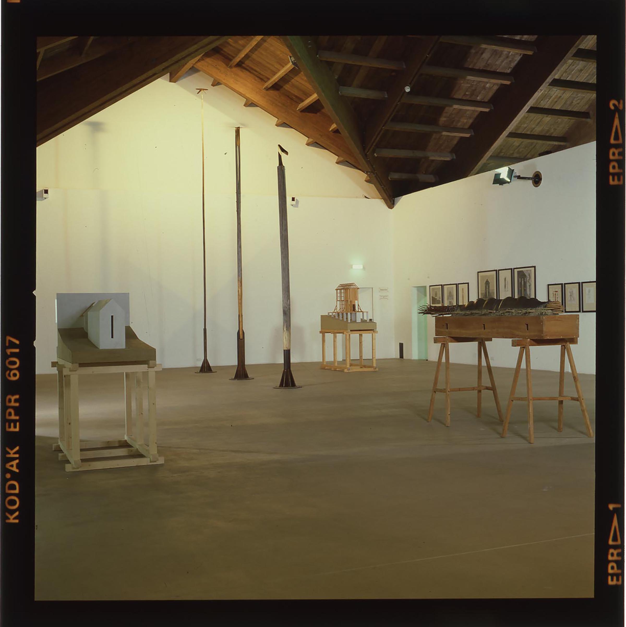 u0022Rennweg. Christian Ludwig Attersee - Gu00fcnter Brus - Hermann Nitsch - Walter Pichler - Arnulf Raineru0022, veduta espositiva