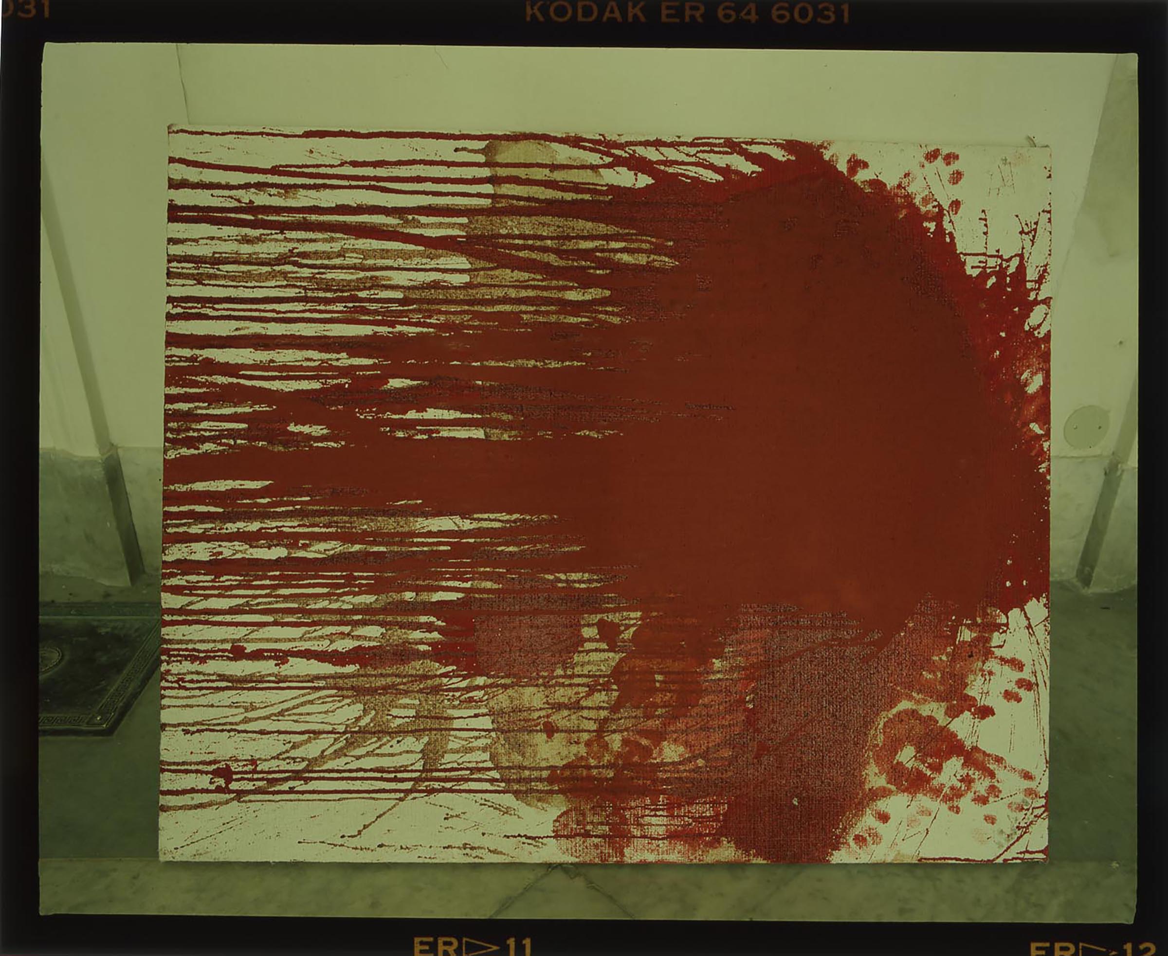 Hermann Nitsch, Pitture dallu0027Orgien Mysterien Theater