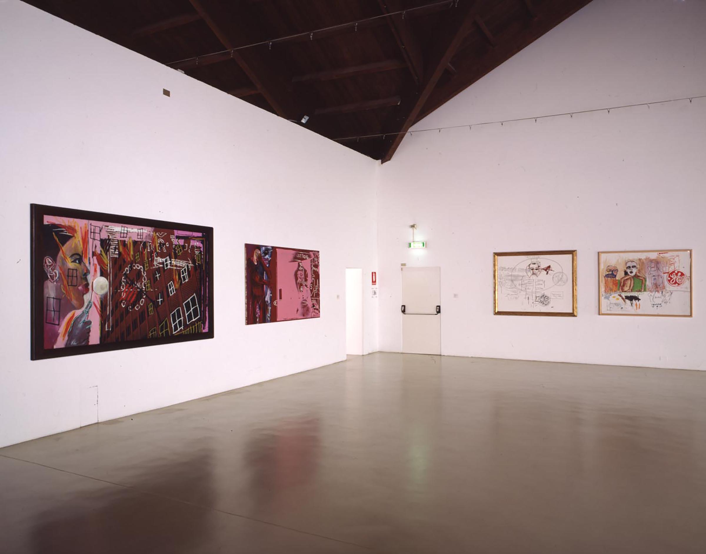 u0022Collaborations. Warhol u2013 Basquiat u2013 Clementeu0022, installation view