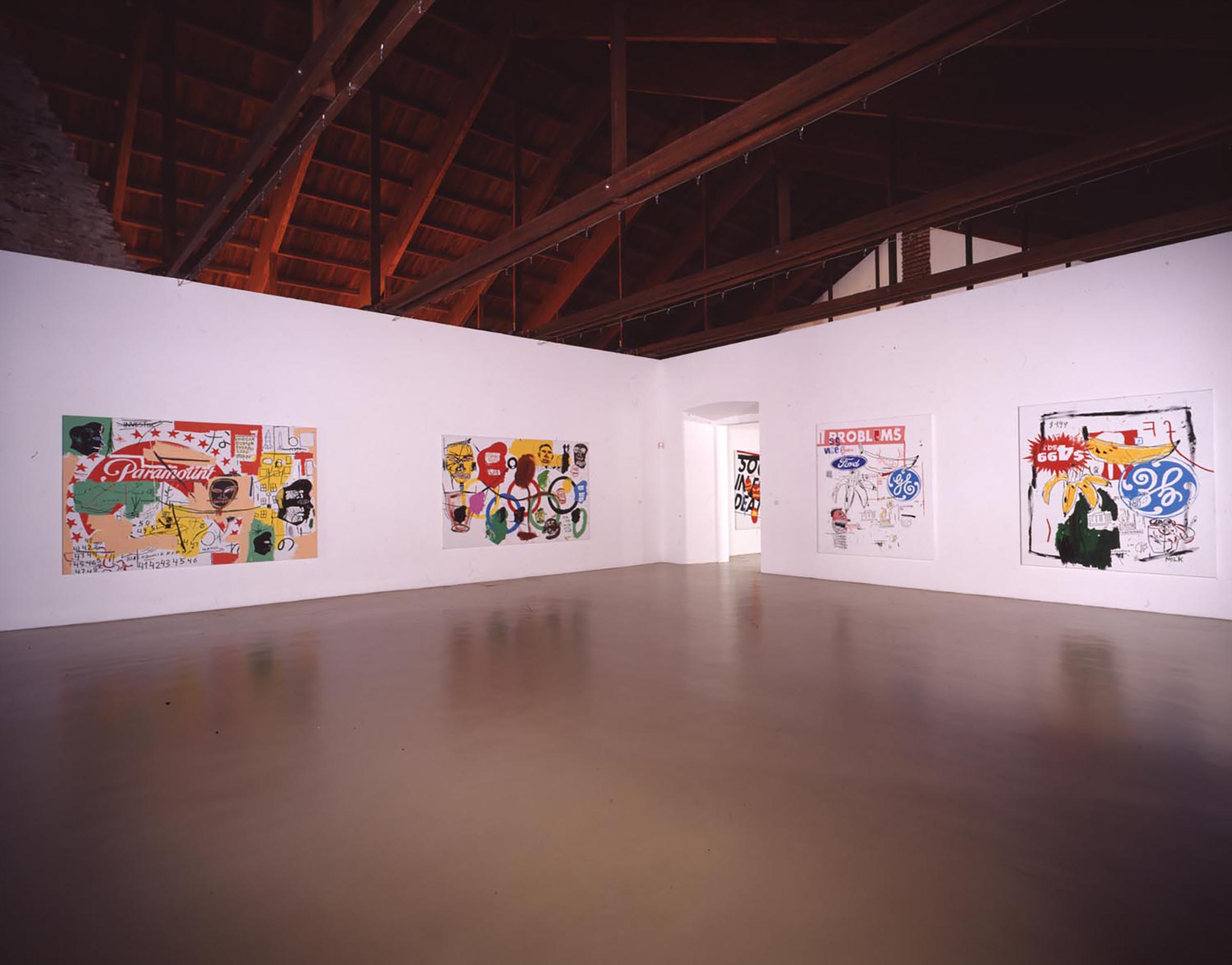 u0022Collaborations. Warhol u2013 Basquiat u2013 Clementeu0022, installation view